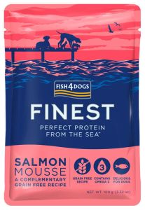 Fish4Dogs mokra karma mus z łososia 100g