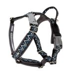 Hurtta codzienne szelki Razzle Drazzle Y harness ( czarne ) Blackberry
