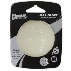 Chuckit! świecąca piłka Max Glow Medium (średnica 60mm)