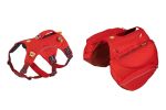 RUFFWEAR plecak ( sakwy + uprząż ) dla psa Palisades Pack™ Red Sumac