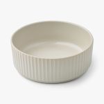  Kronborg kamionkowa miska dla psa 21,5cm x 7,5cm / 2100ml L ( off white ) | DOG Copenhagen