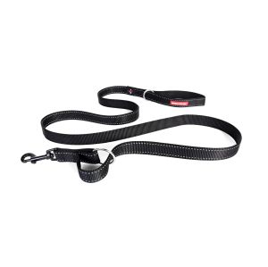 EzyDog smycz regulowana Vario4 73/100/185cm - czarna