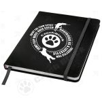 Czech Black notebook notes organizer ( A5 148x210mm 96stron czarny ) frisbee