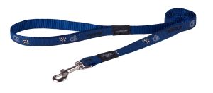 Rogz długa smycz 180cm/20mm HLL 03 CJ - Navy Paw