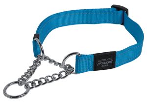 Rogz obroża półzaciskowa regulowana ( 45-70cm/25mm ) HC05  F - Turquise