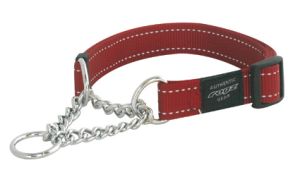 Rogz obroża półzaciskowa regulowana ( 45-70cm/25mm ) HC05 C - Red