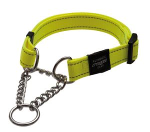 Rogz obroża półzaciskowa regulowana ( 45-70cm/25mm ) HC05 H - Dayglow