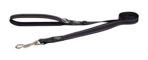 Rogz smycz odblaskowa 140cm/20mm HL06 A - Black