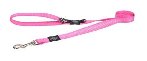 Rogz smycz odblaskowa 140/20mm HL06 K - Pink