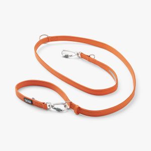 Urban Classic™ regulowana smycz dla psa - Orange Sun | Dog Copenhagen