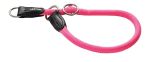 Hunter Freestyle Neon linowa obroża zaciskowa 55/10 (max 55cm) RÓŻOWA