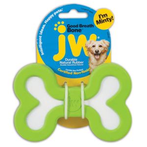 JW Pet zabawka kość miętowa 9x6,5cm Mała (Small) zielona