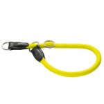 Hunter Freestyle Neon linowa obroża zaciskowa 45/10 (max 45cm) ŻÓŁTA