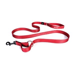 EzyDog smycz regulowana Vario4 73/100/185cm - czerwona