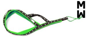 RUN LONG szelki sportowe ( zielone / M-M Silver ) | ManMat